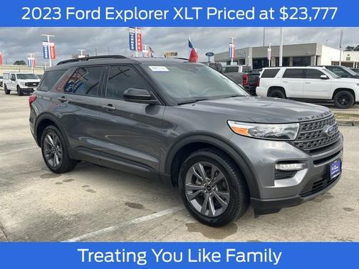 CARBONIZED GRAY METALLIC 2023 Ford Explorer XLT