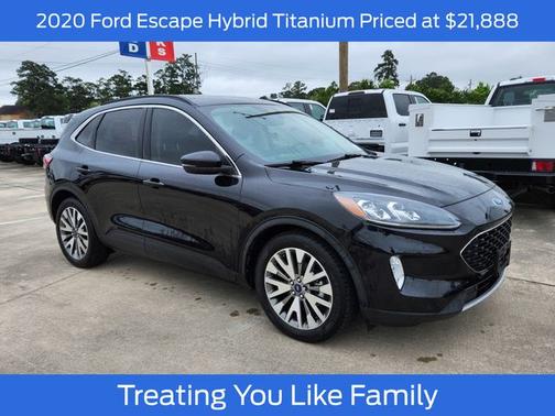 AGATE BLACK METALLIC 2020 Ford Escape TITANIUM