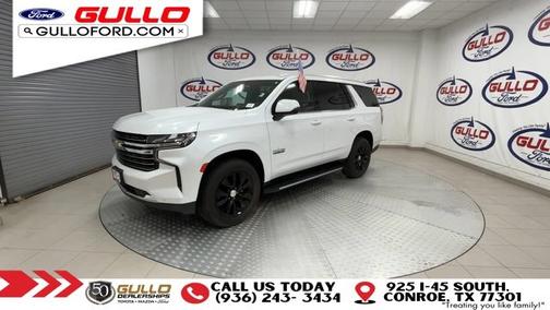Iridescent Pearl Tricoat 2023 Chevrolet Tahoe LT