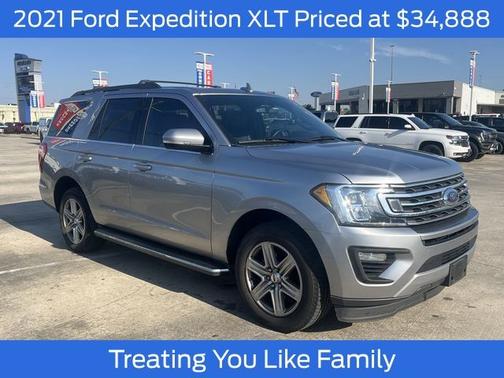 ICONIC SILVER METALLIC 2021 Ford Expedition XLT