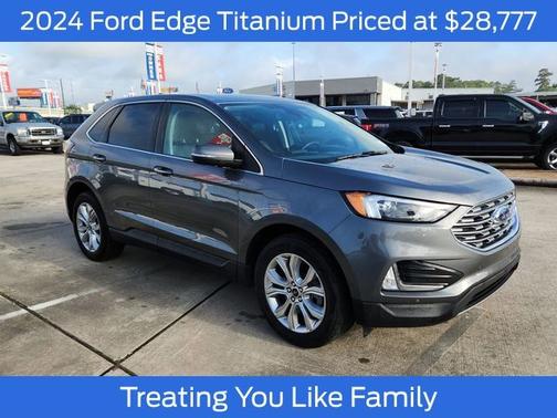 CARBONIZED GRAY 2024 Ford Edge TITANIUM