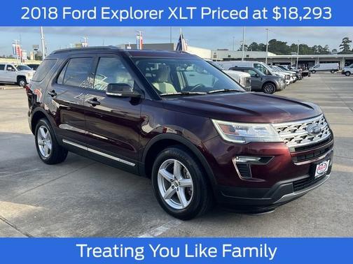 BURGUNDY VELVET MET TINT CC 2018 Ford Explorer XLT