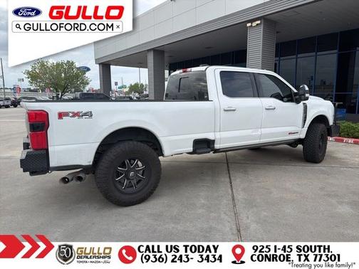 STAR WHITE 2024 Ford F-350 PLATINUM
