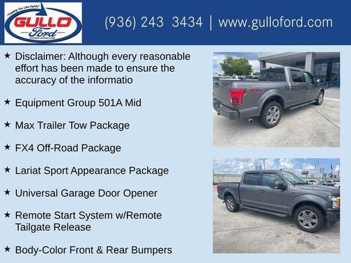 2018 Ford F-150 Lariat