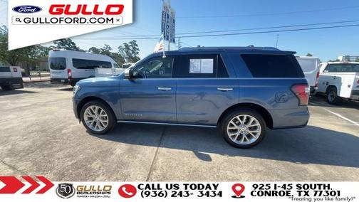 BLUE METALLIC 2019 Ford Expedition PLATINUM