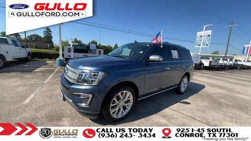 BLUE METALLIC 2019 Ford Expedition PLATINUM