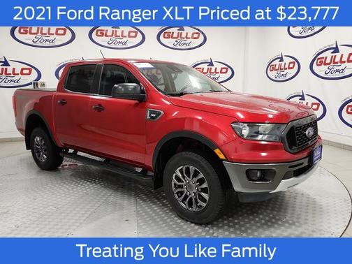 RAPID RED MET TINTED CC 2021 Ford Ranger XLT