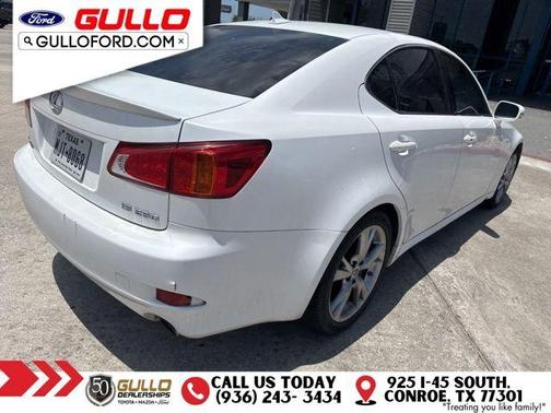 2009 Lexus IS 250 Base (A6)