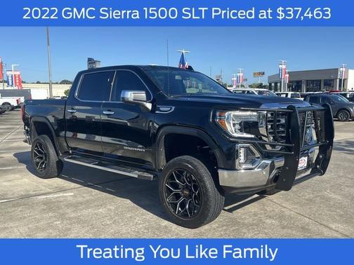 Onyx Black 2022 GMC Sierra 1500 Limited SLT