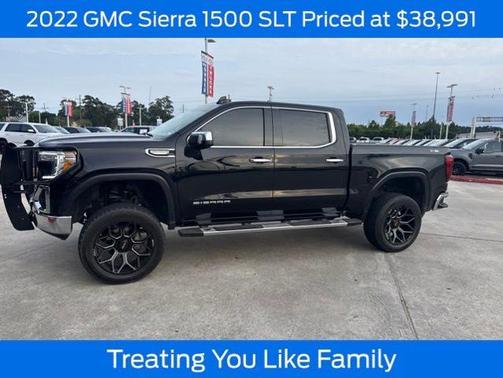 Onyx Black 2022 GMC Sierra 1500 Limited SLT