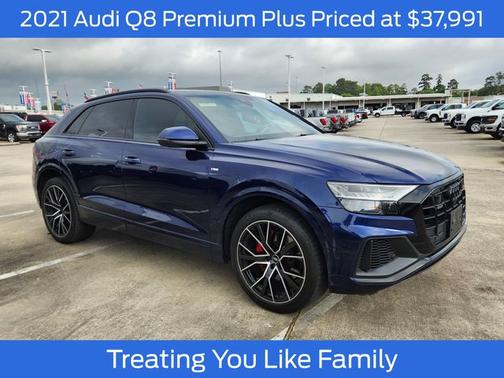 Navarra Blue Metallic 2021 Audi Q8 55 QUATTRO PREMIUM