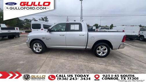 Bright Silver Clearcoat Metallic 2019 RAM 1500 Classic SLT