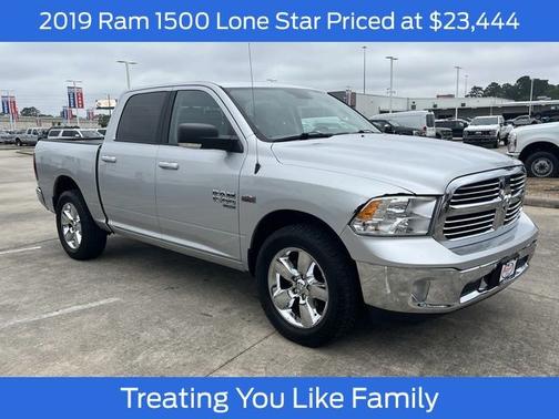 Bright Silver Clearcoat Metallic 2019 RAM 1500 Classic SLT