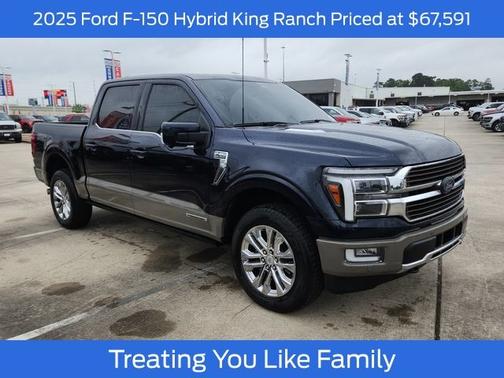 ANTIMATTER BLUE METALLIC 2025 Ford F-150 KING RANCH
