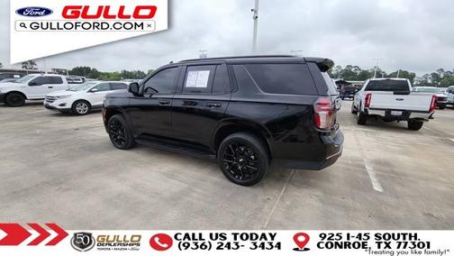 Black 2022 Chevrolet Tahoe RST