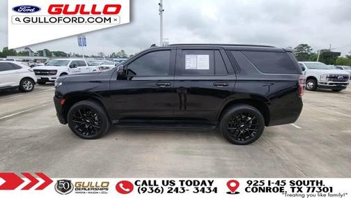 Black 2022 Chevrolet Tahoe RST