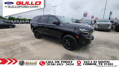 Black 2022 Chevrolet Tahoe RST
