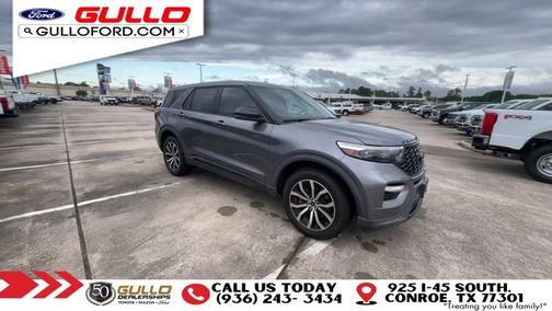 CARBONIZED GRAY METALLIC 2021 Ford Explorer ST