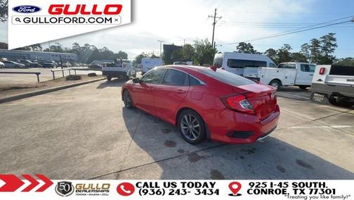 Rallye Red 2019 Honda Civic EX