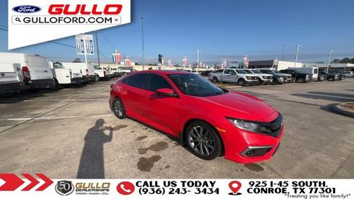 Rallye Red 2019 Honda Civic EX