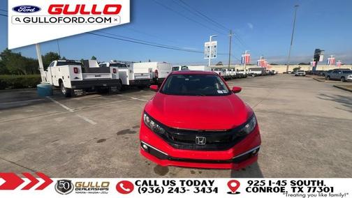 Rallye Red 2019 Honda Civic EX