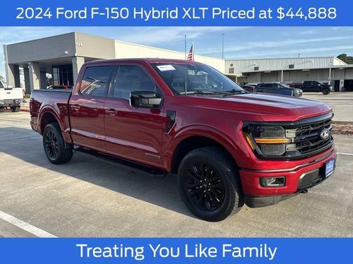 RAPID RED MET TINTED CC 2024 Ford F-150 XLT