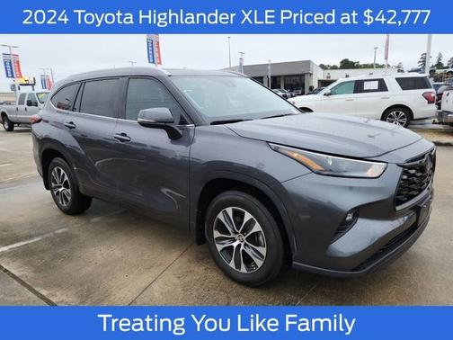 Magnetic Gray Metallic 2024 Toyota Highlander XLE