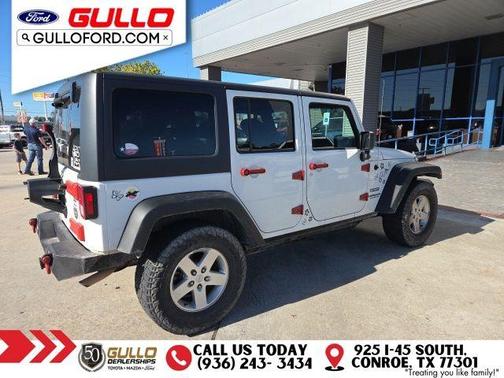 2016 Jeep Wrangler Unlimited Sport