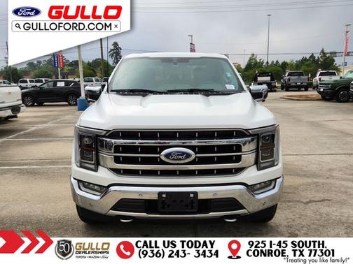 STAR WHITE METALLIC TRICOAT 2022 Ford F-150 LARIAT