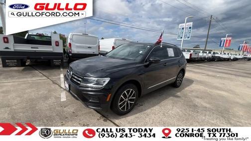 Deep Black Pearl Effect 2021 Volkswagen Tiguan 2.0T SE