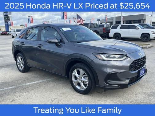 Gray 2025 Honda HR-V LX