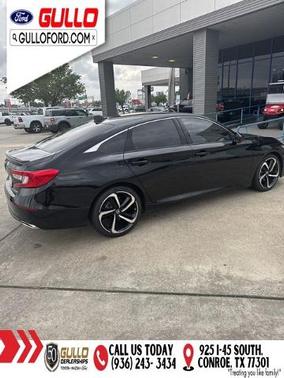 Black 2022 Honda Accord SPORT 1.5T