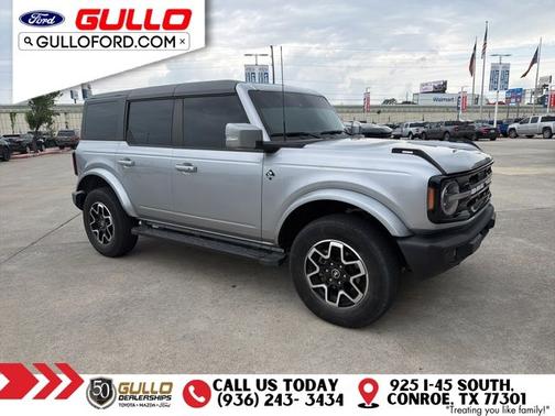 ICONIC SILVER METALLIC 2023 Ford Bronco OUTER BANKS