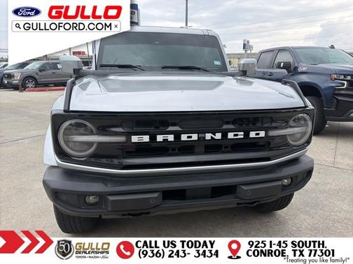 ICONIC SILVER METALLIC 2023 Ford Bronco OUTER BANKS
