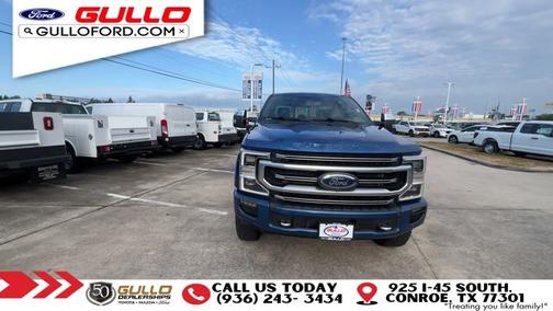 ATLAS BLUE 2022 Ford F-250 PLATINUM