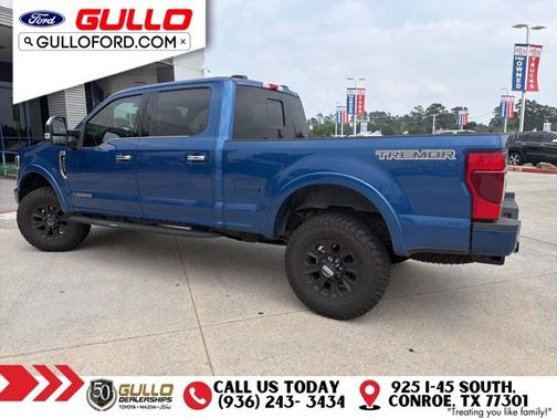 ATLAS BLUE 2022 Ford F-250 PLATINUM