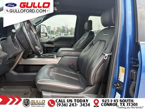 ATLAS BLUE 2022 Ford F-250 PLATINUM