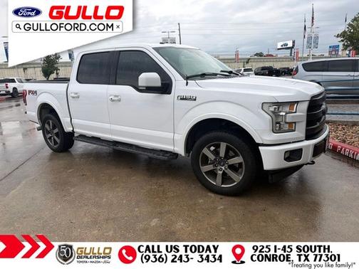 OXFORD WHITE 2017 Ford F-150 LARIAT