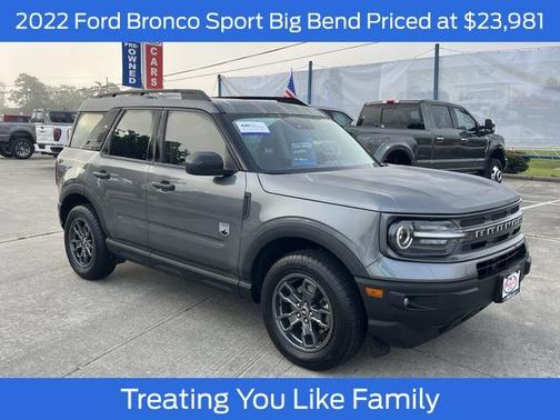 CARBONIZED GRAY METALLIC 2022 Ford Bronco Sport BIG BEND
