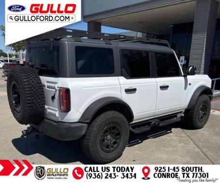 OXFORD WHITE 2023 Ford Bronco WILDTRAK