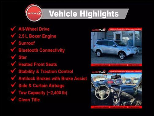 2011 Subaru Forester 2.5X Premium