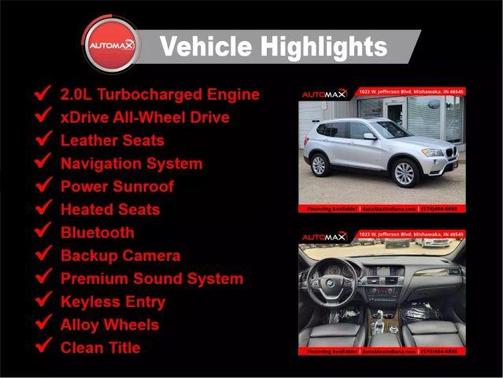 2013 BMW X3 xDrive28i