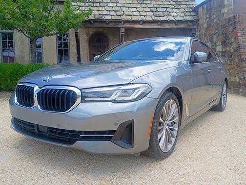Bluestone Metallic 2021 BMW 540 540i