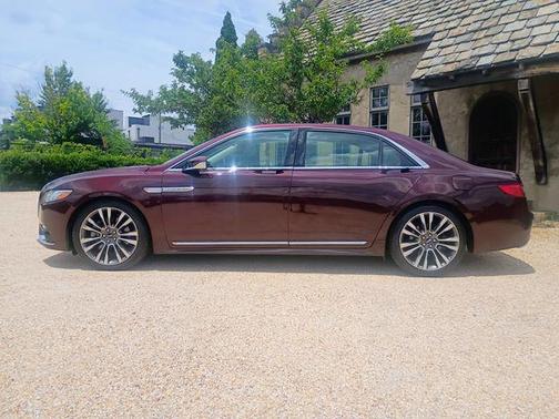 Burgundy 2017 Lincoln Continental Select