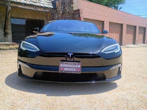 Black 2021 Tesla Model S Long Range