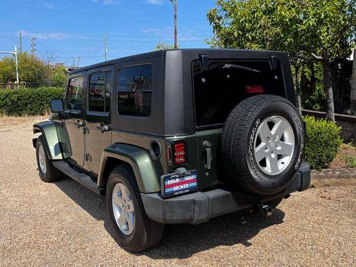 Jeep Green Metallic Clearcoat 2007 Jeep Wrangler Unlimited Sahara