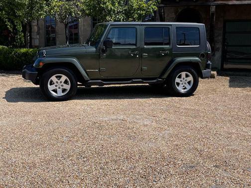 Jeep Green Metallic Clearcoat 2007 Jeep Wrangler Unlimited Sahara