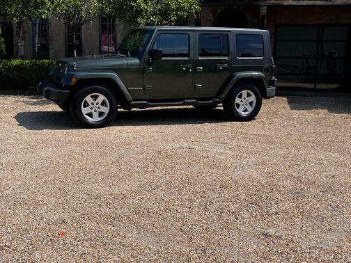 Jeep Green Metallic Clearcoat 2007 Jeep Wrangler Unlimited Sahara