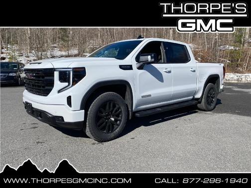 Summit White 2026 GMC Sierra 1500 Elevation