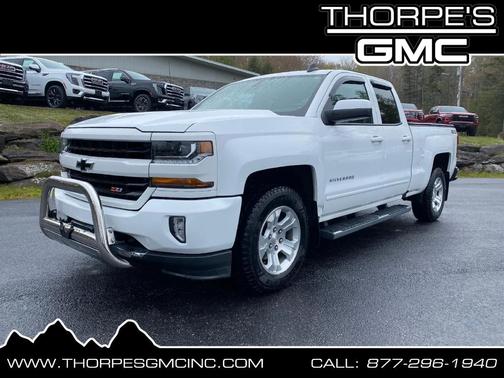 Summit White 2018 Chevrolet Silverado 1500 LT